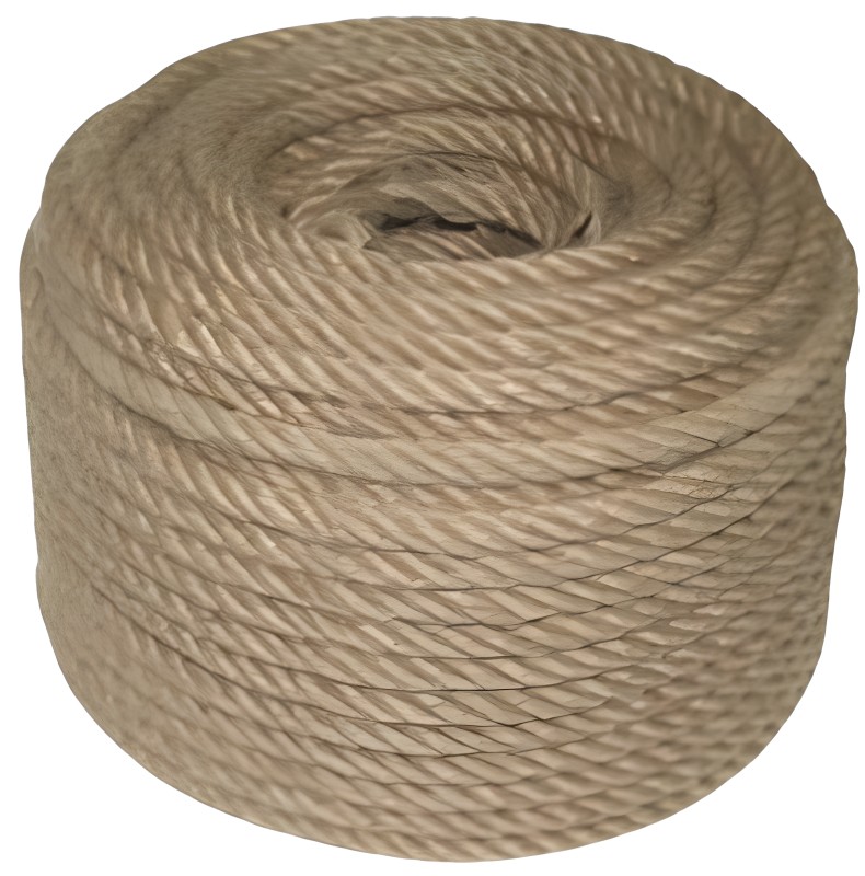 Frânghie de cânepă Premium - Ø6 mm, 50 m
