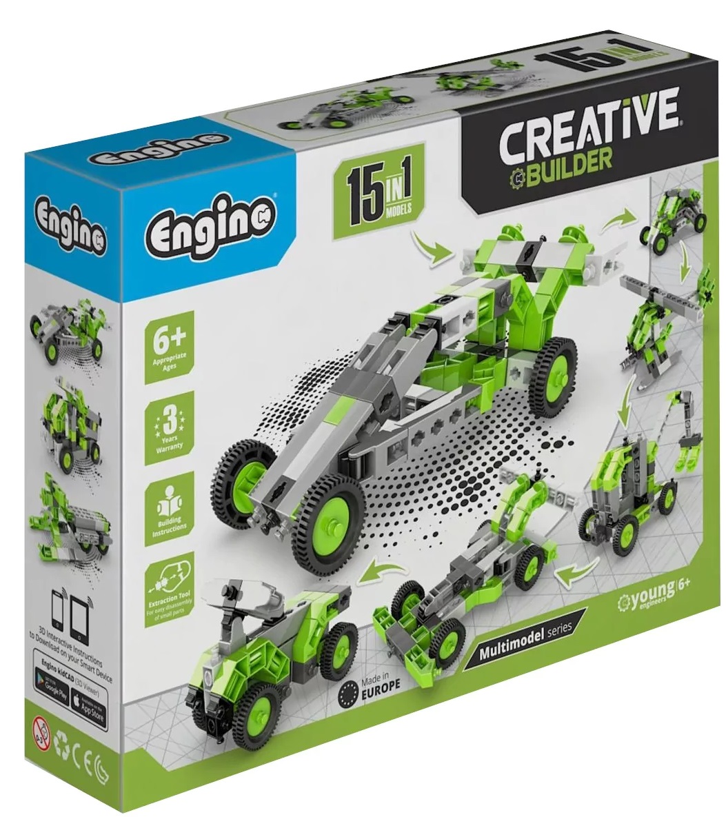 Engino Creative Builder 15 în 1
