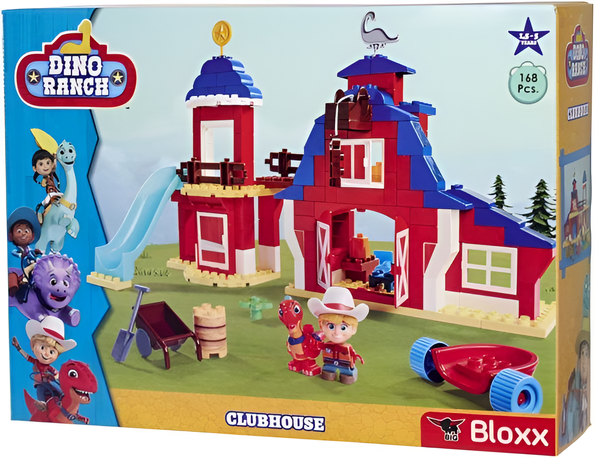 Constructor Big Bloxx Dino Ranch - Conac, 168 piese