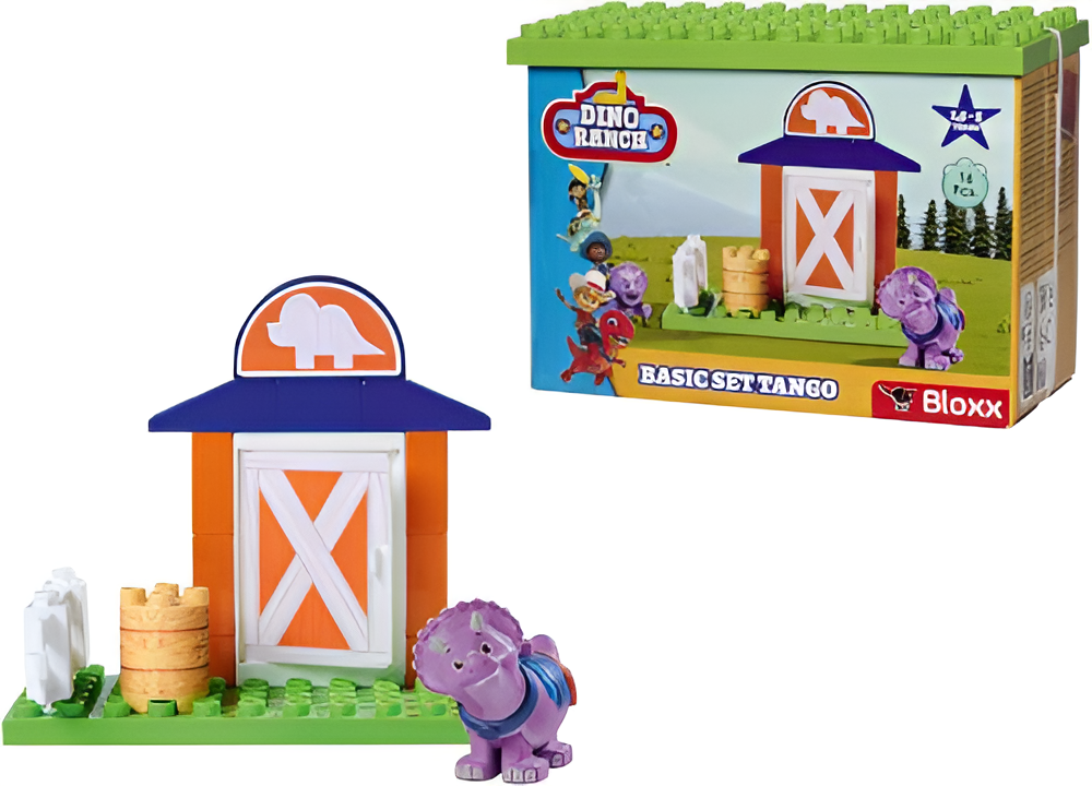 Constructor Big Bloxx Dino Ranch - Kit de pornire, sortiment