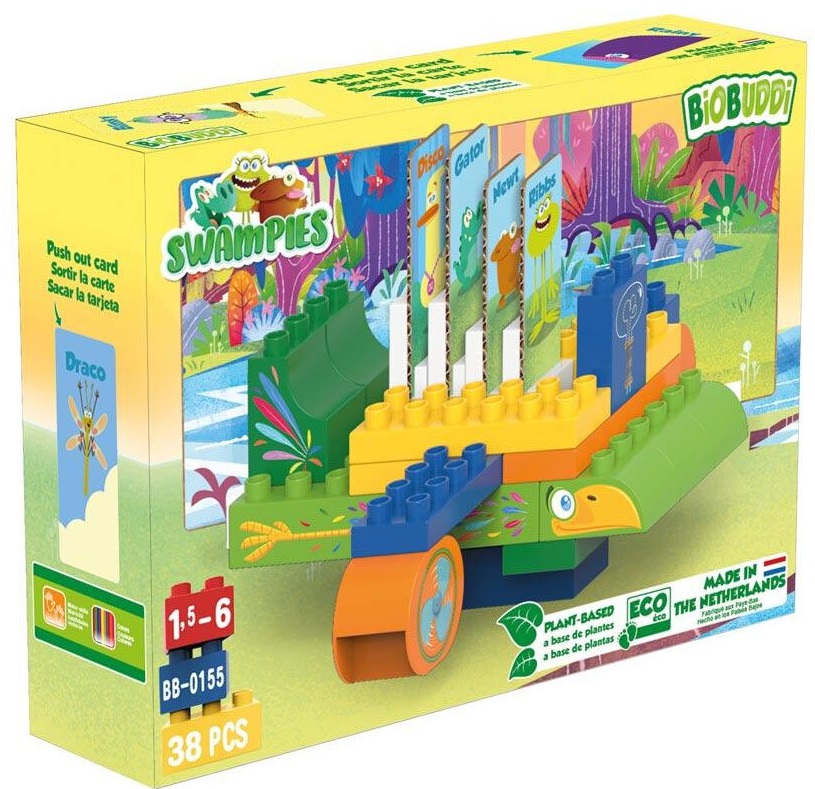 Constructor BioBuddi Swampies -Avion fluvial, 38 de piese