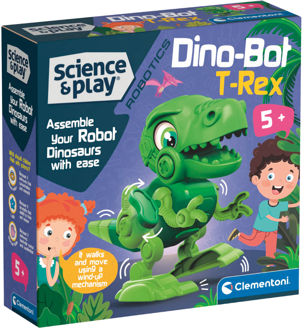 Constructor Clementoni Science & Play - Robot tiranozaur rex