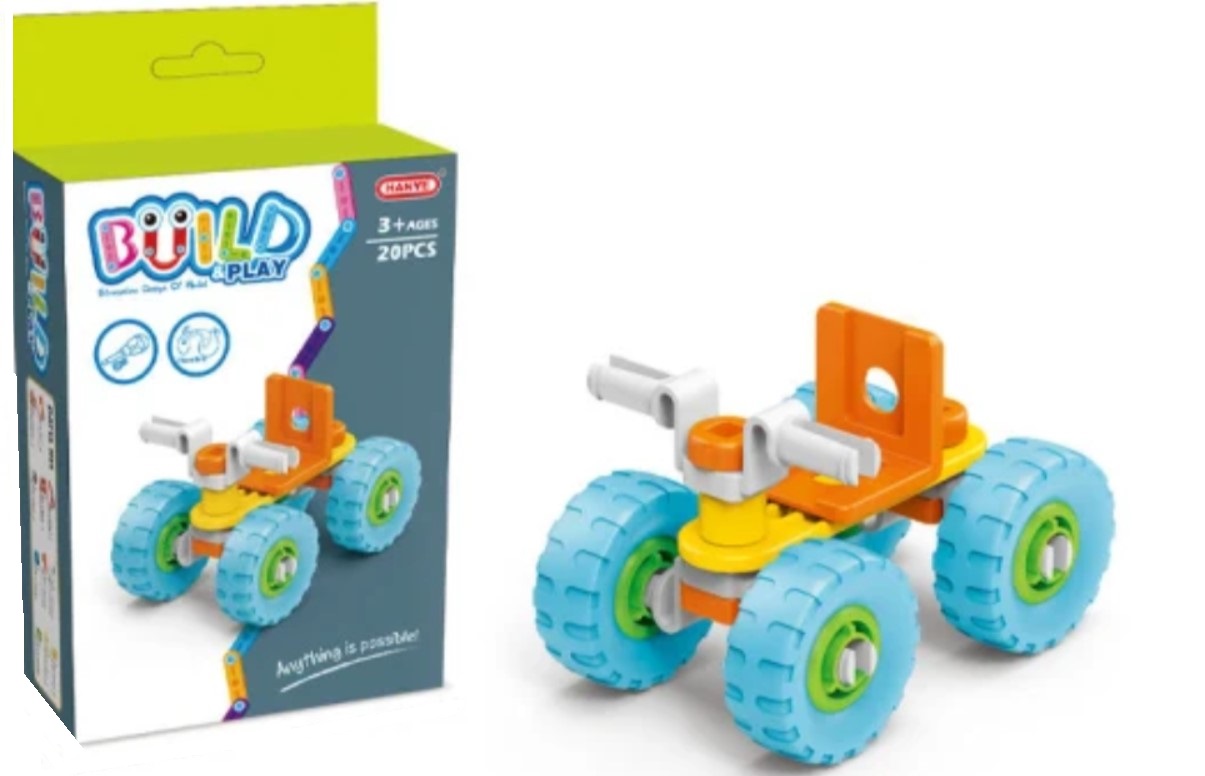 Constructor Hanye Build and play - Buggy, 20 piese