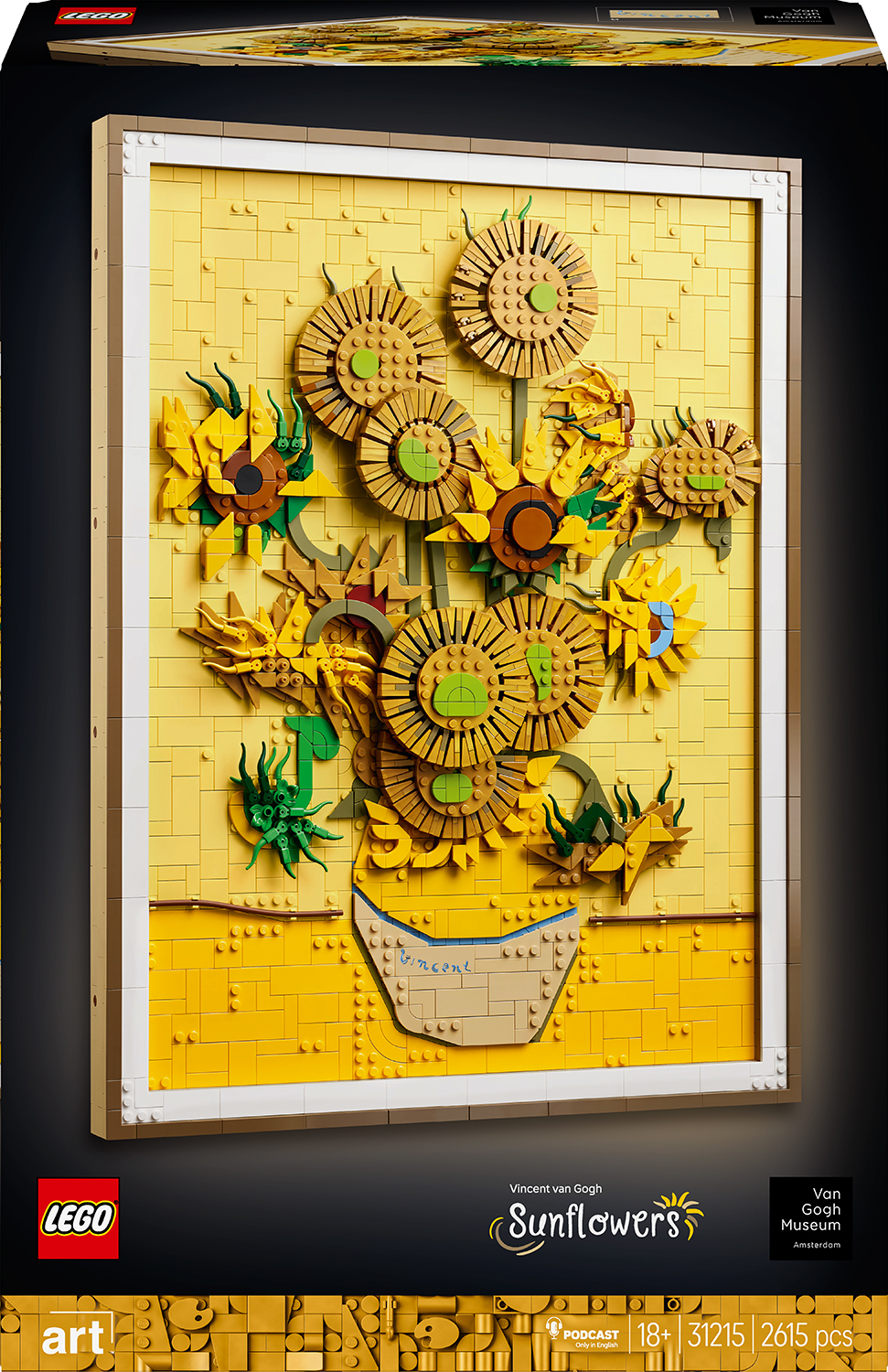 Constructor LEGO Art - Vincent van Gogh, Floarea-soarelui(31215)