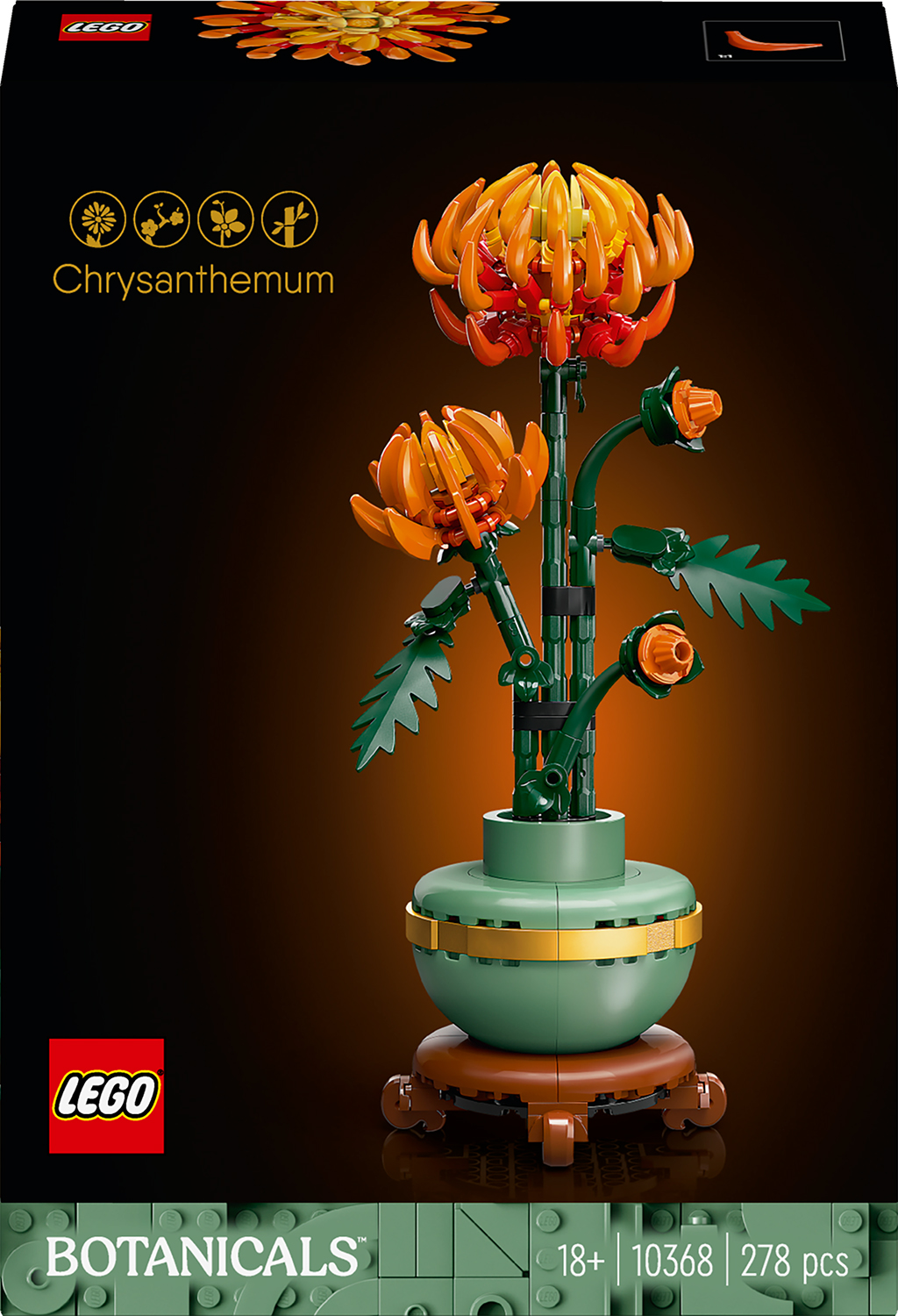 Constructor LEGO Botanical - Crizantema  (10368)