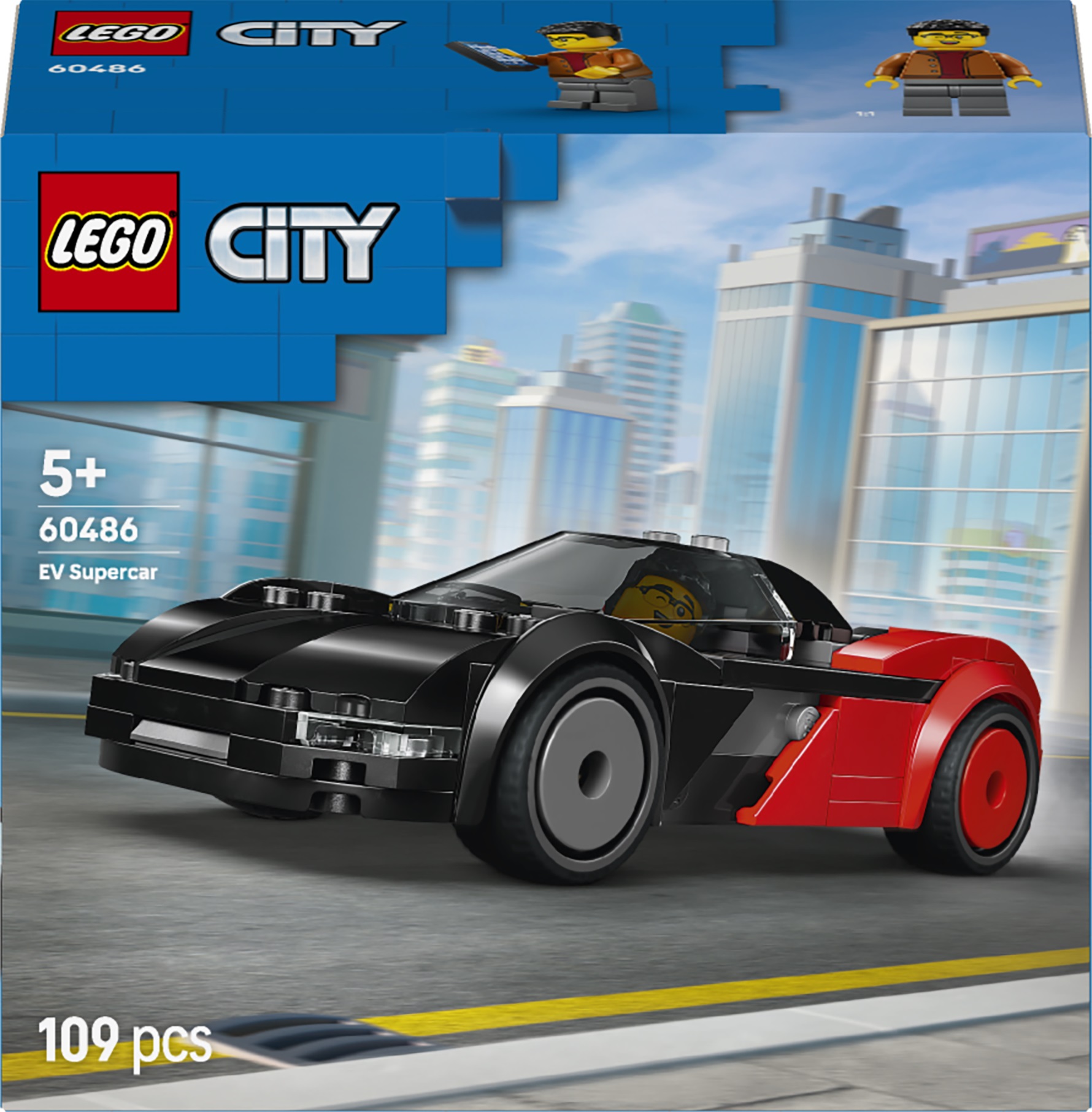 Constructor LEGO City - Supermașină electrică  (60486)