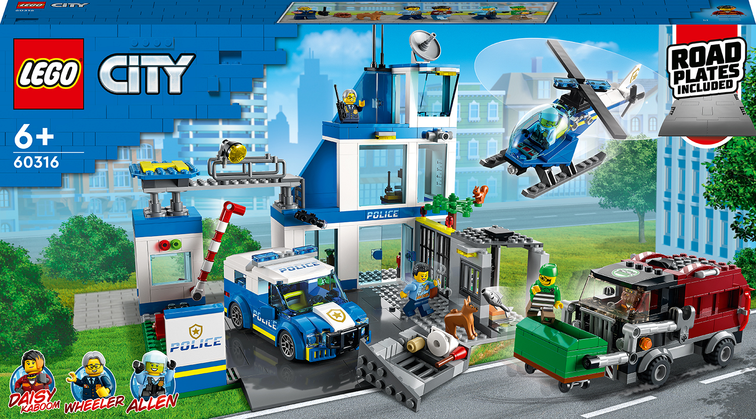 Constructor Lego City - Sectie de politie (60316)