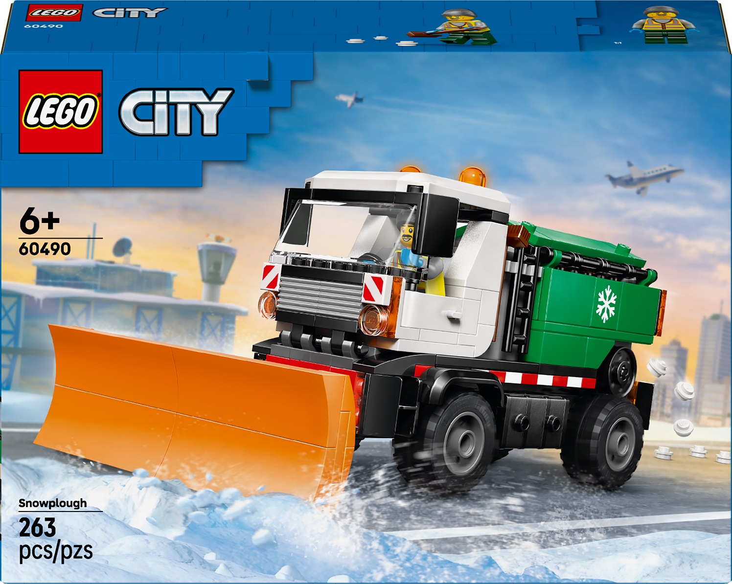 Constructor LEGO City - Plug de zăpadă(60490)
