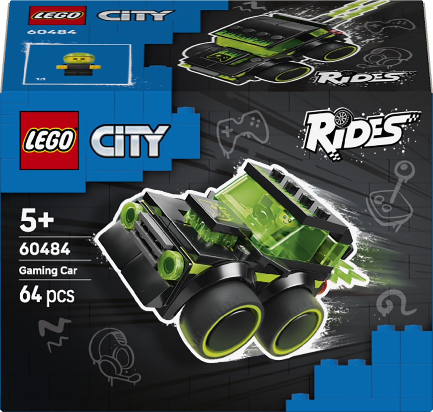 Lego City: Vehicule. Masina de curse din jocuri video - imagine 2