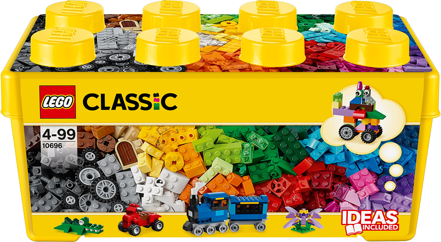 Constructor LEGO Classic - Cutie creativa cu blocuri (10696)