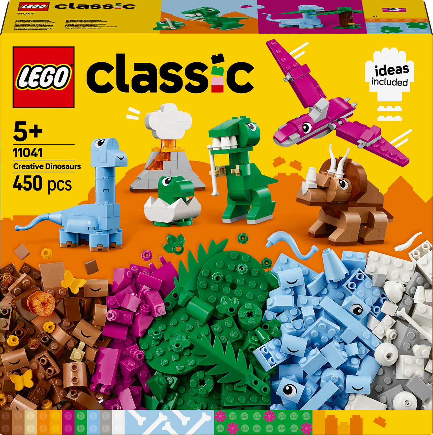 Constructor LEGO Classic - Dinozauri creativi (11041)