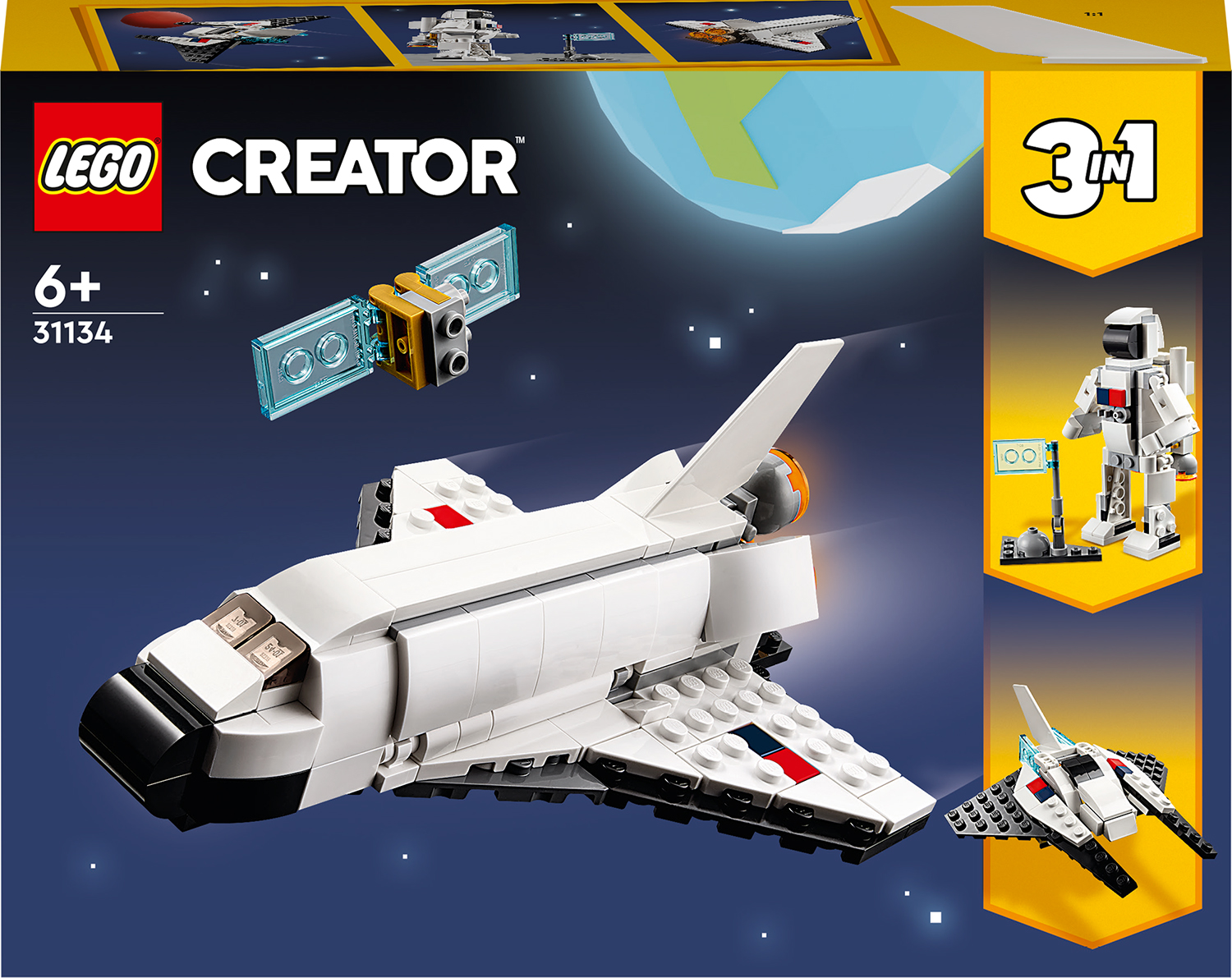 Constructor LEGO Creator 3 în 1 - Naveta spațială (31134)