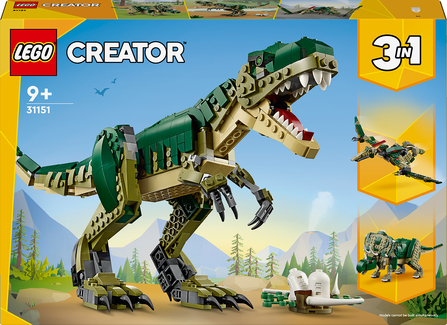 Constructor  LEGO Creator - Tyrannosaurus Rex (31151)
