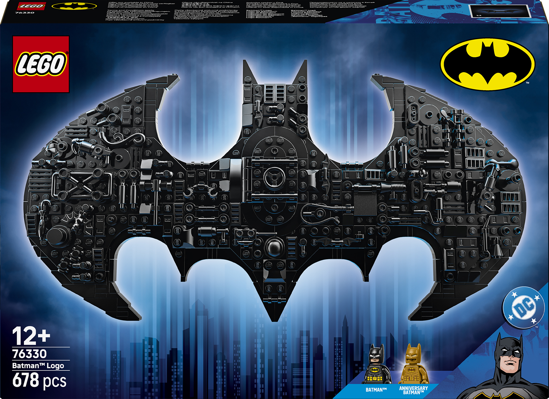 Constructor LEGO DC Comics Super Heroes - Logoul lui Batman (76330)