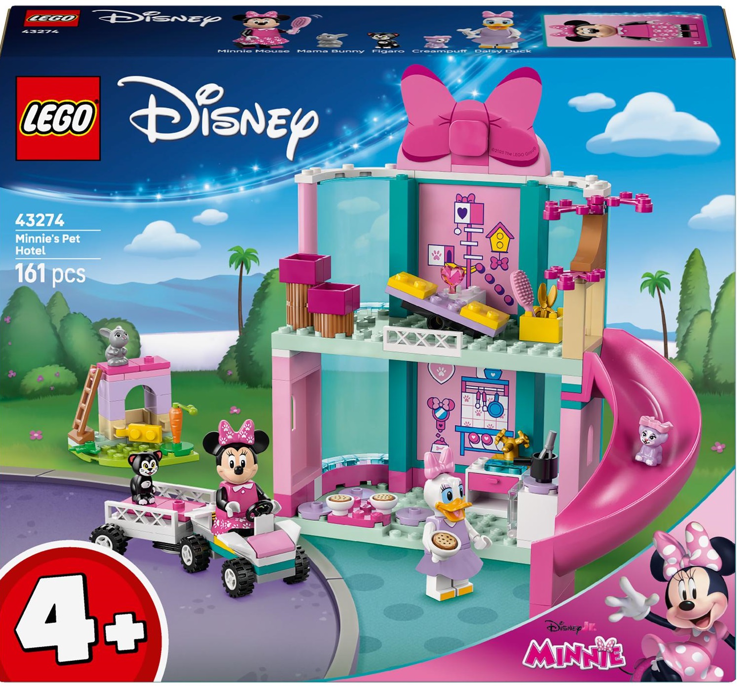Constructor LEGO Disney - Hotelul de animale al lui Minnie (43274)