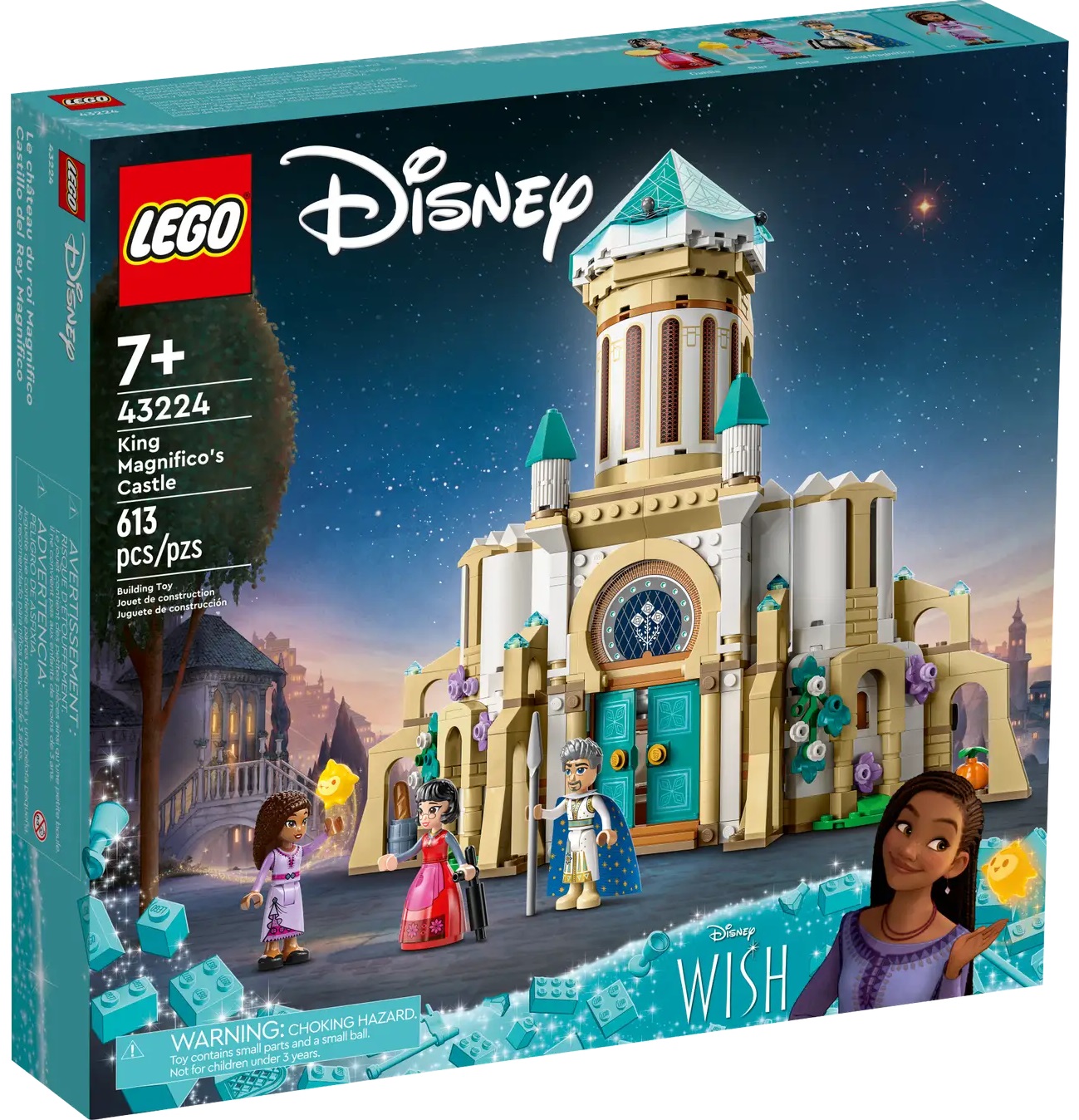 Constructor LEGO Disney - Castelul regelui Magnifico (43224)