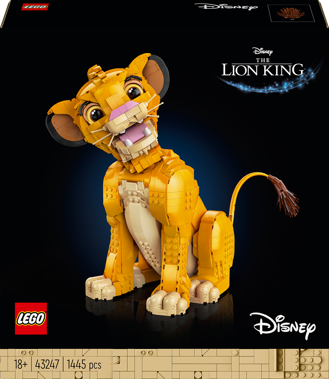 Constructor LEGO Disney - Tânărul Simba (43247)