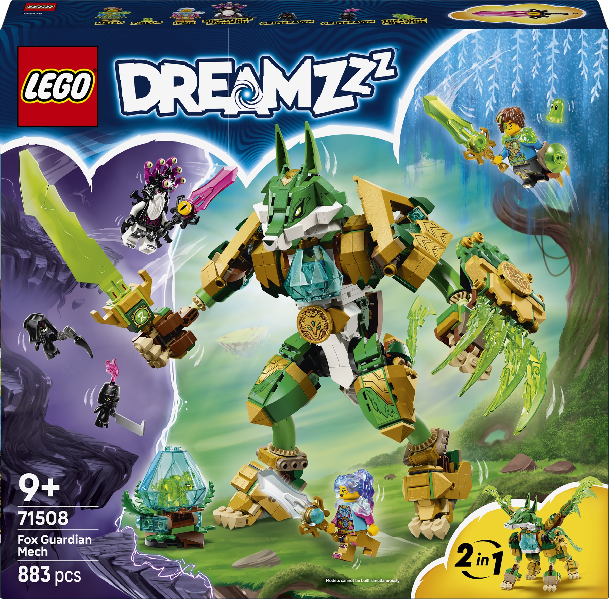Constructor LEGO DREAMZzz -Robotul Guardian Fox (71508)