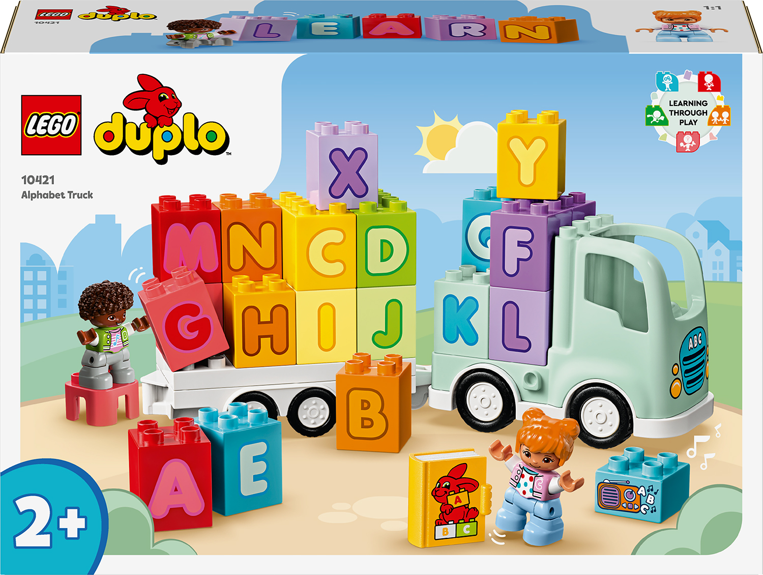 Constructor LEGO Duplo - Camion cu alfabet (10421)