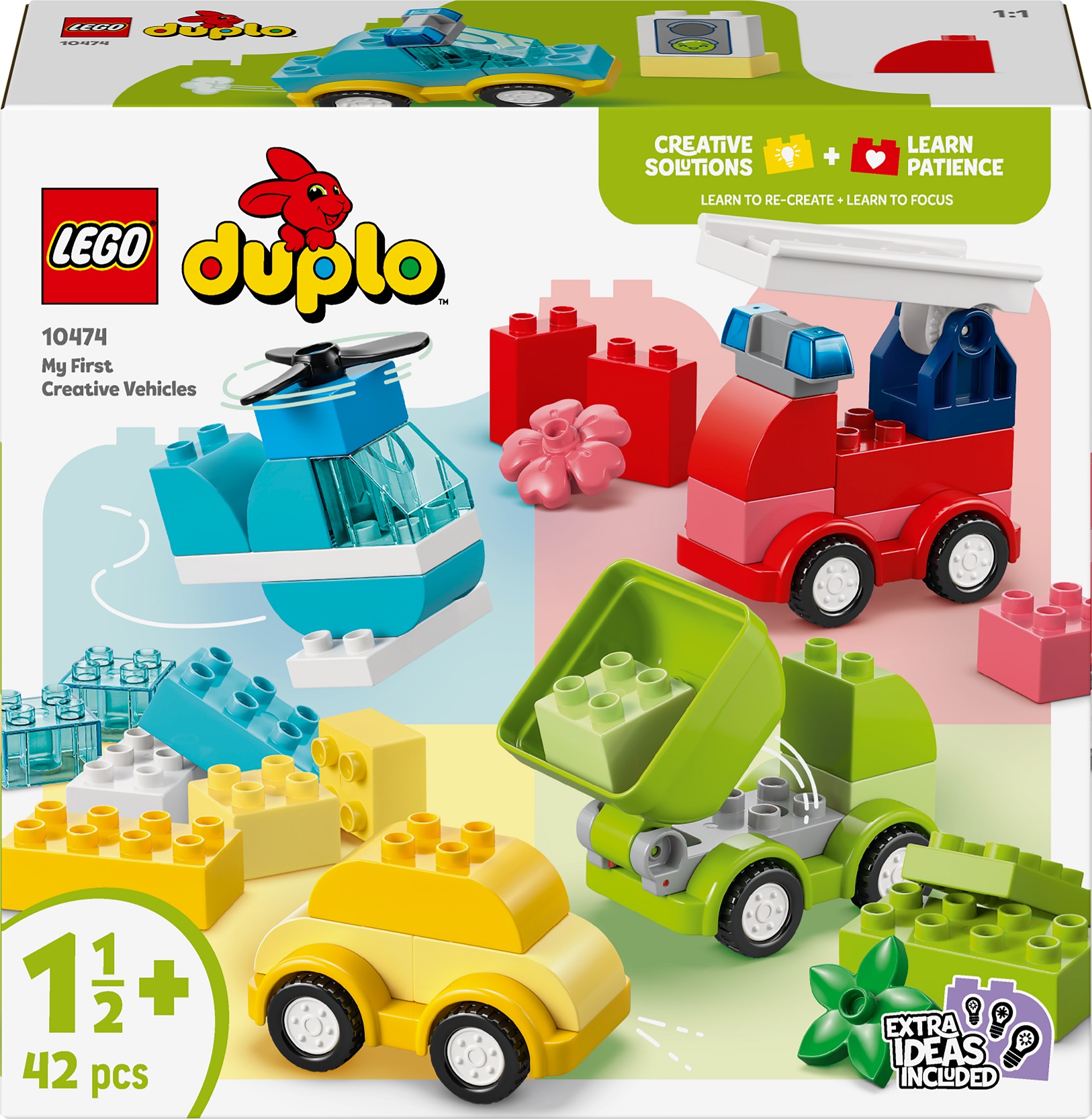 Constructor LEGO Duplo My First - Vehicule creative (10474)
