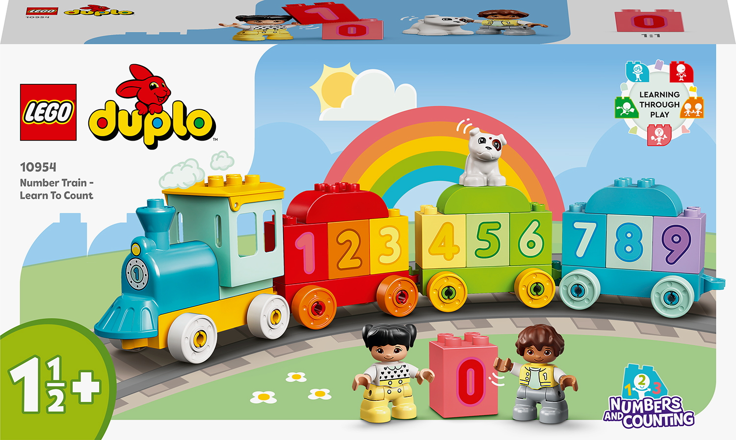 Constructor LEGO Duplo My First - Trenul cifrelor (10954)