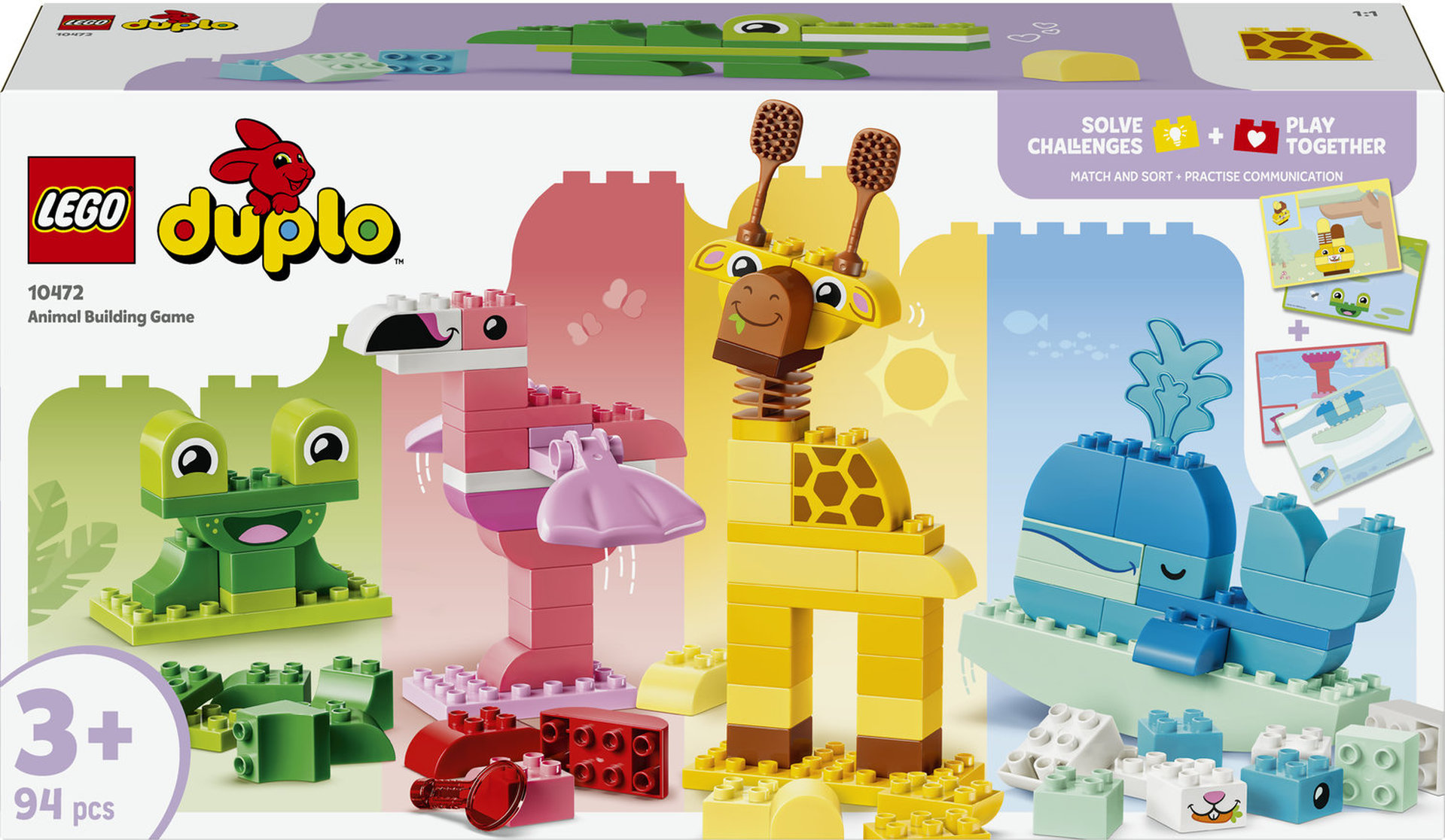 Constructor LEGO Duplo Town - Joc de construit animale (10472)