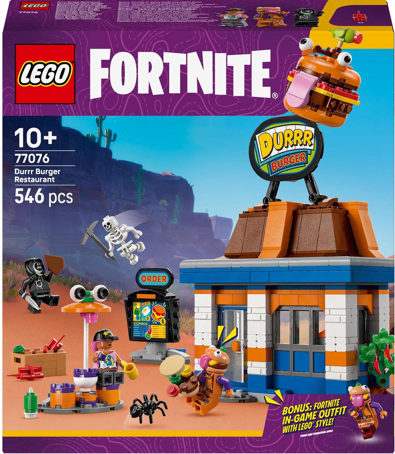 Lego Fortnite. Restaurantul Durrr Burger - imagine 2