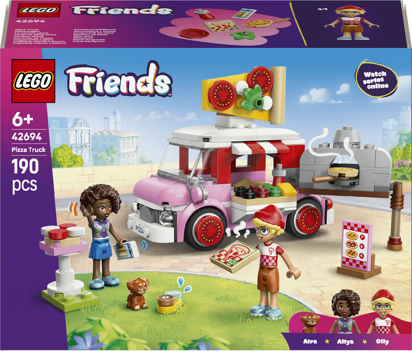 Constructor LEGO Friends - Camion de pizza (42694)