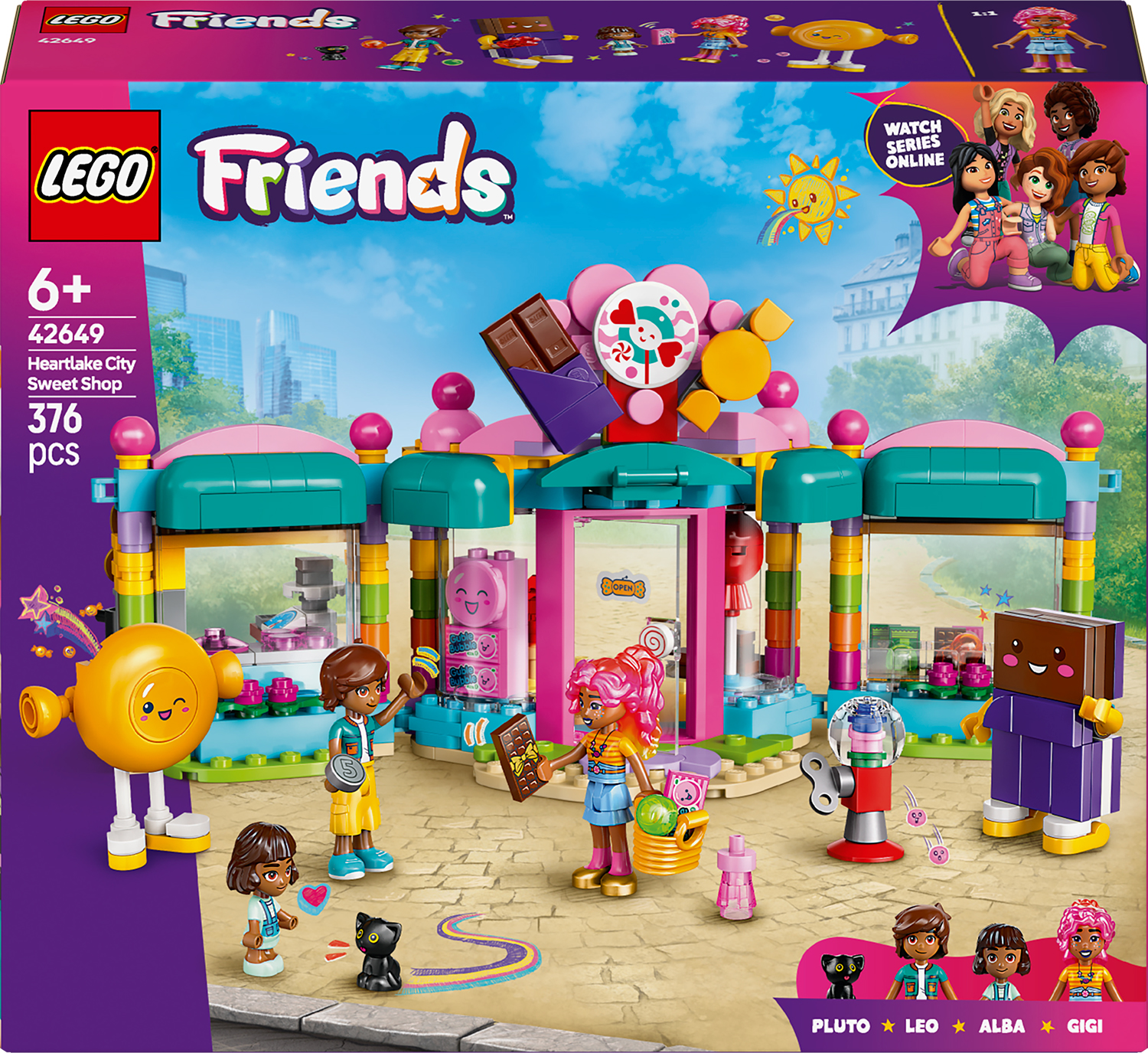 Constructor LEGO Friends - Brutăria Heartlake City (42649)