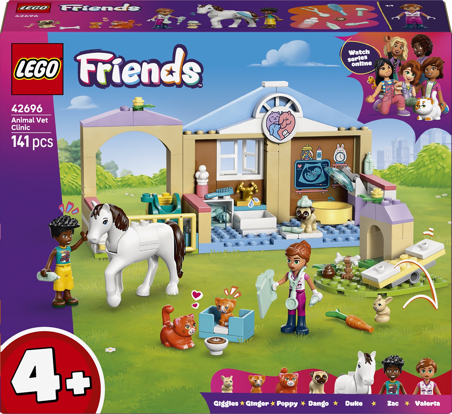 Constructor LEGO Friends - Clinică veterinară (42696)