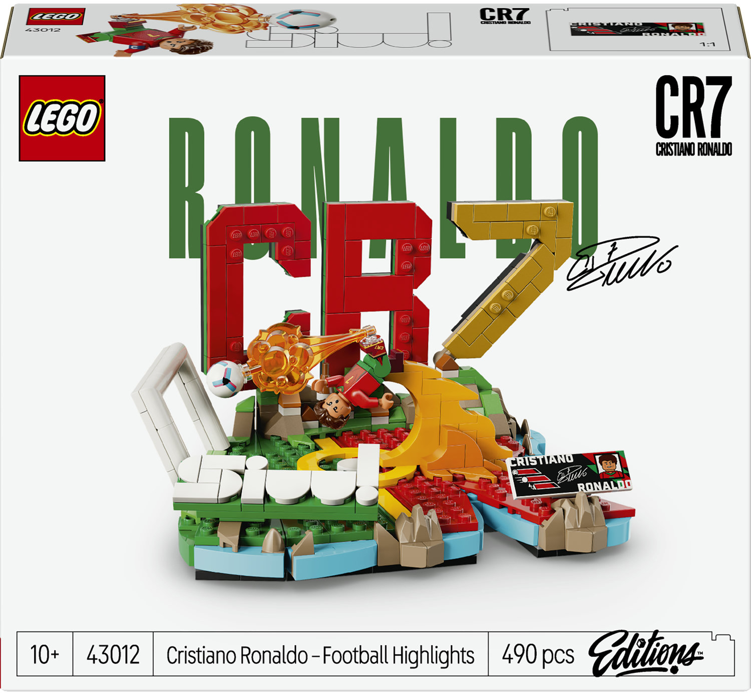 Constructor LEGO - Accente fotbalistice: Cristiano Ronaldo (43012)