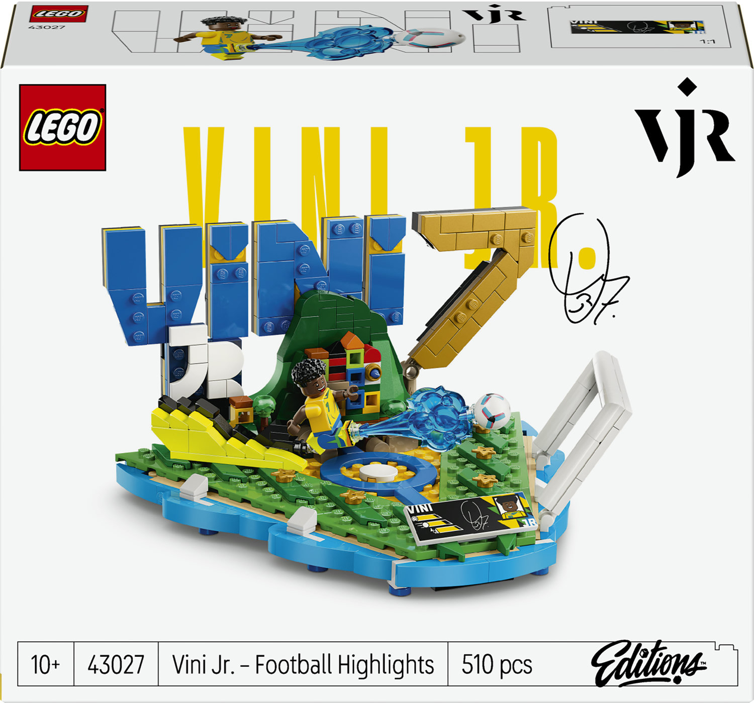 Set de construcție LEGO - Accente de fotbal: Vinny Junior (43027)