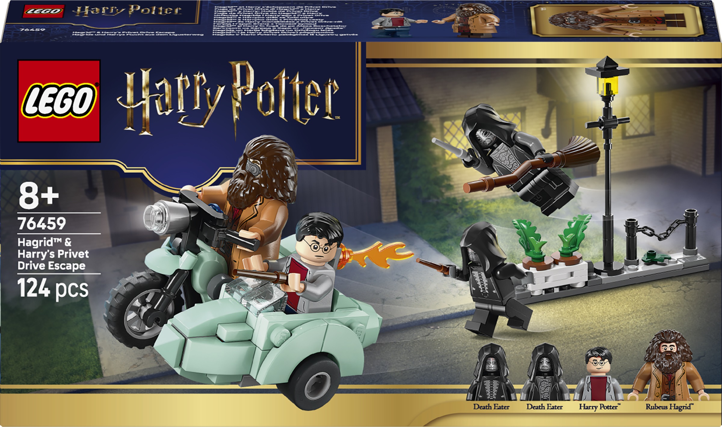 Constructor LEGO Harry Potter -Evadarea lui Hagrid și Harry de pe Privet Drive (76459)