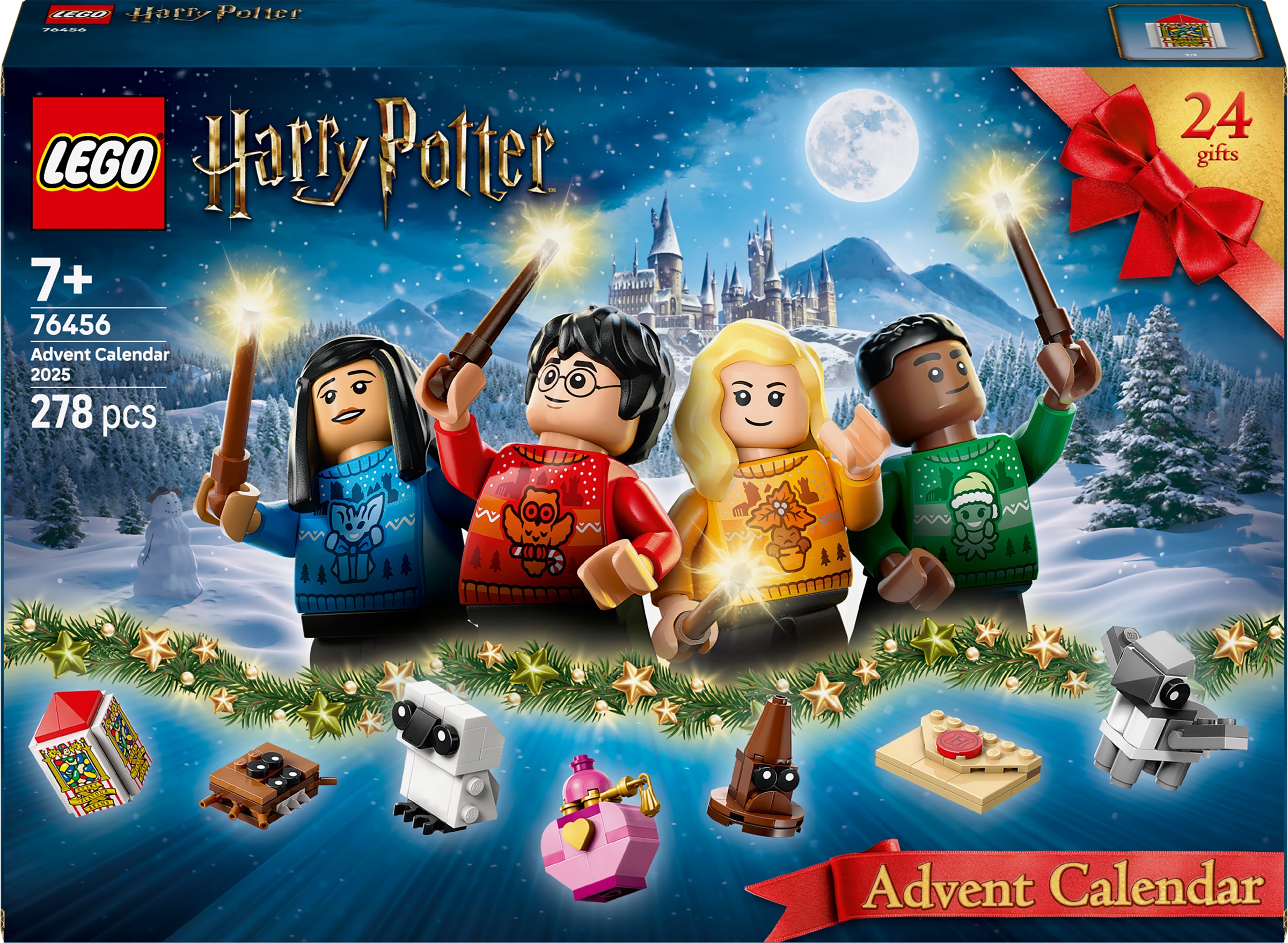 Constructor LEGO Harry Potter - Calendar de Crăciun 2025 (76456)