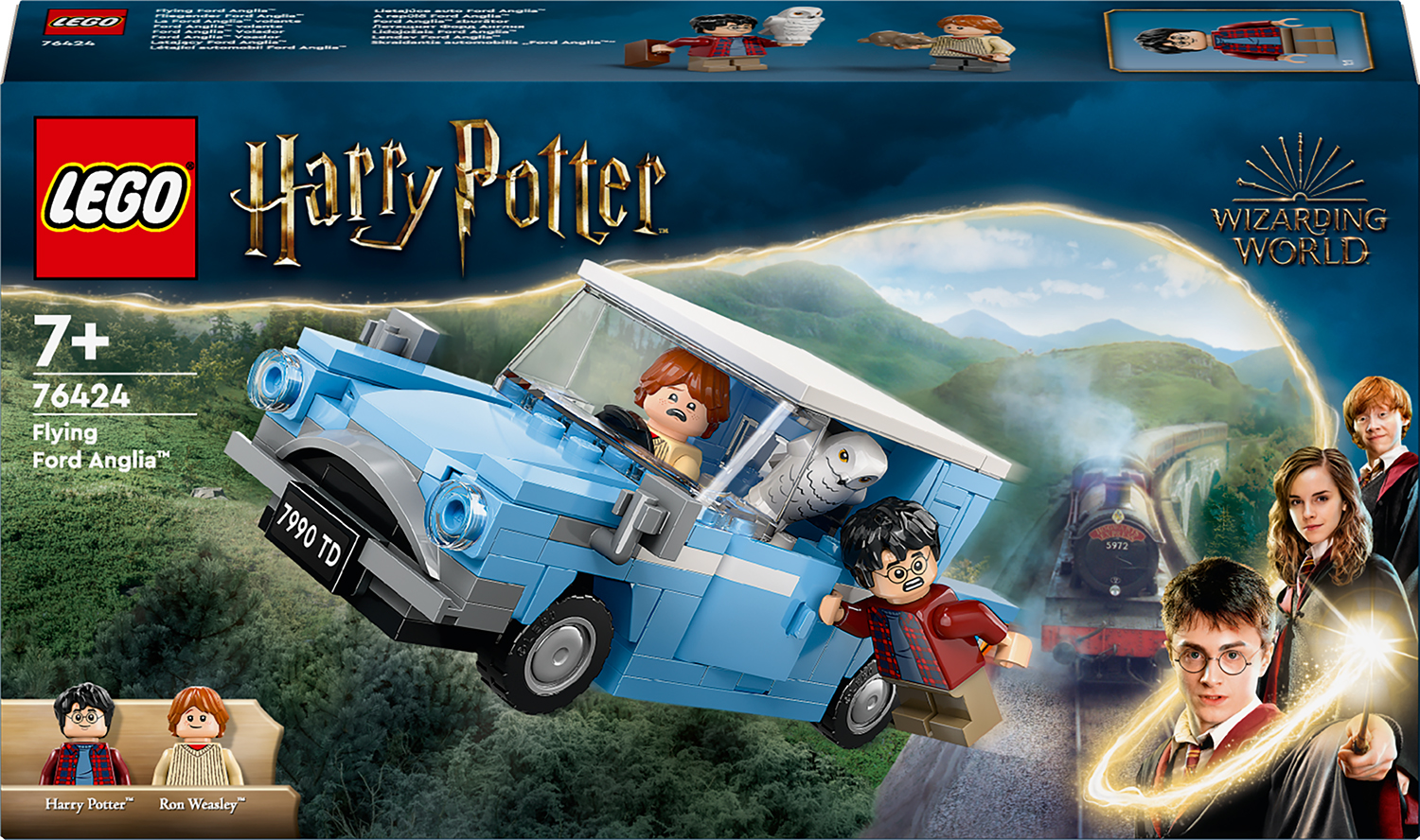 Constructor LEGO Harry Potter - Ford Anglia zburătoare (76424)