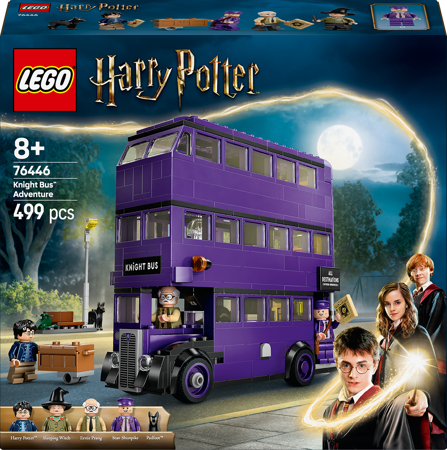 Constructor LEGO Harry Potter - Aventura cu autobuzul Knight Knight (76446)