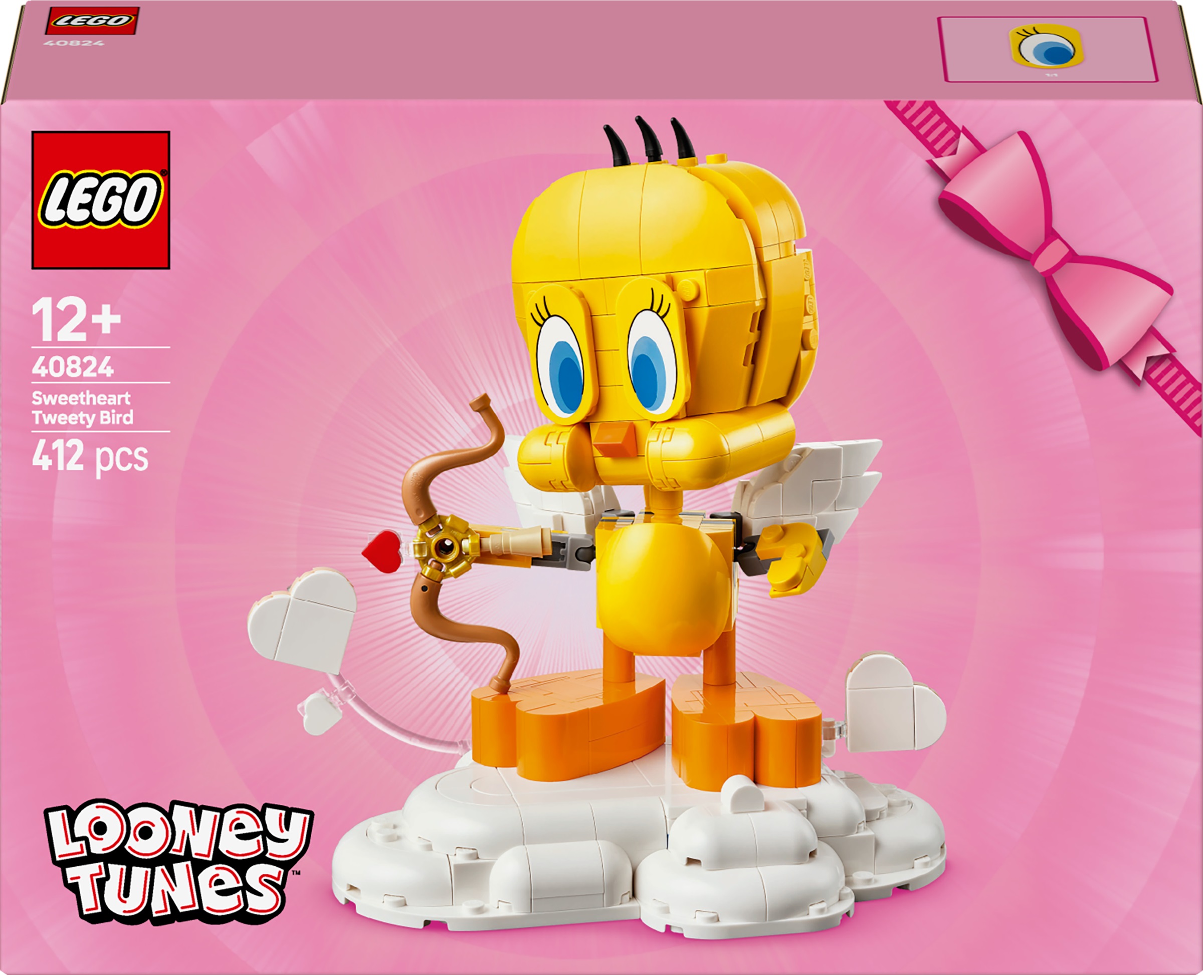 Constructor LEGO Iconic - Tweety Puiul, Valentine (40824)