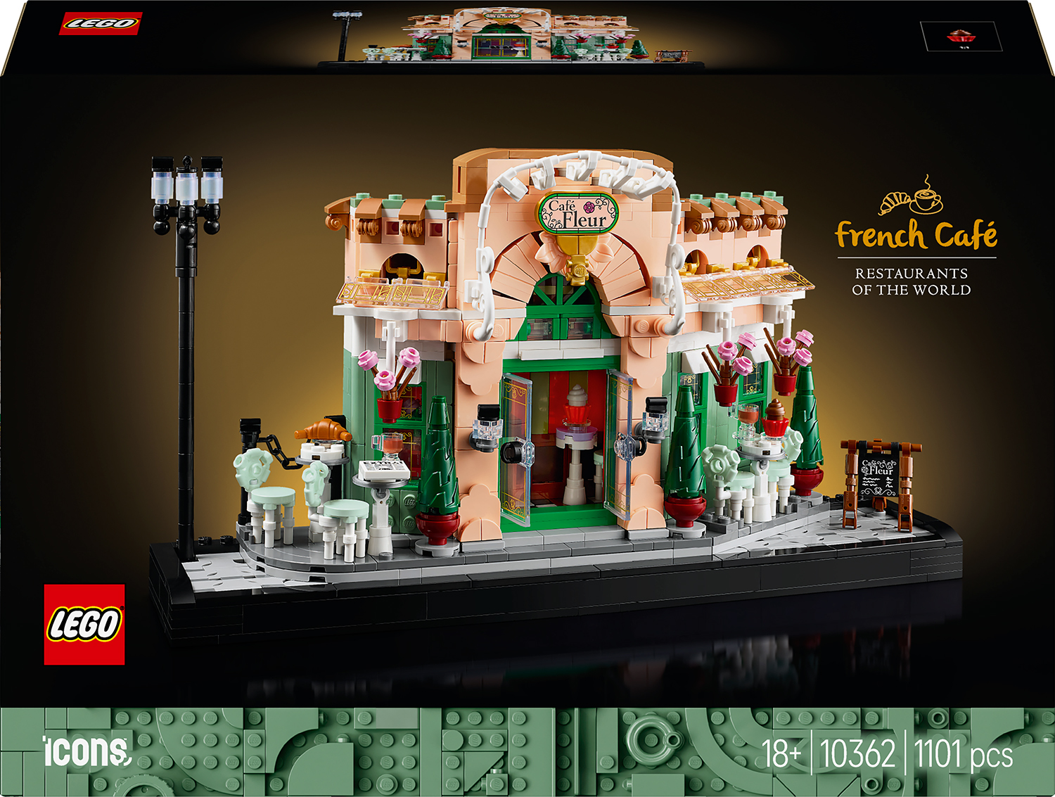Constructor LEGO Icons - cafenea franțuzească(10362)