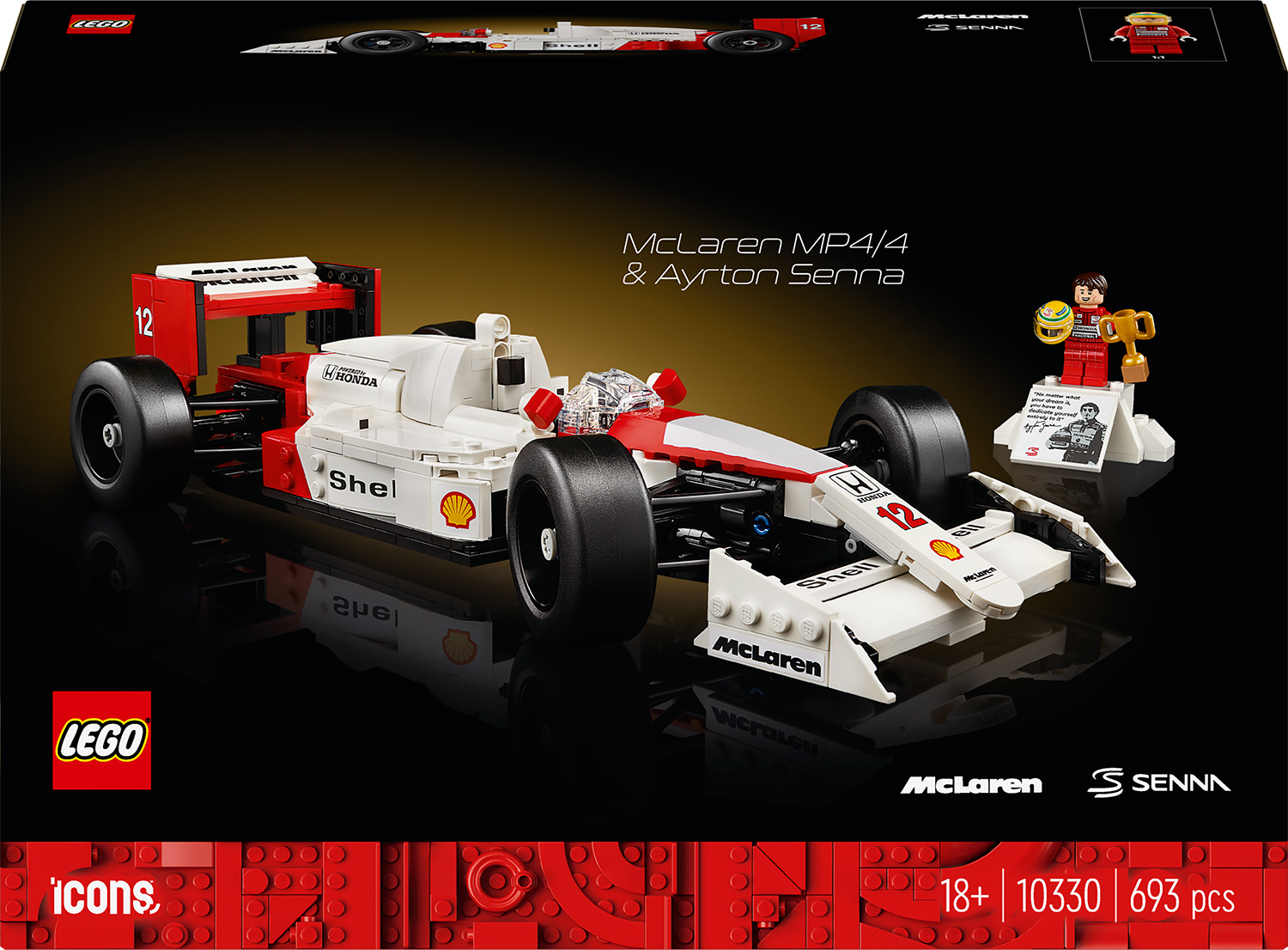 Constructor LEGO Icons - McLaren MP4/4 (10330)