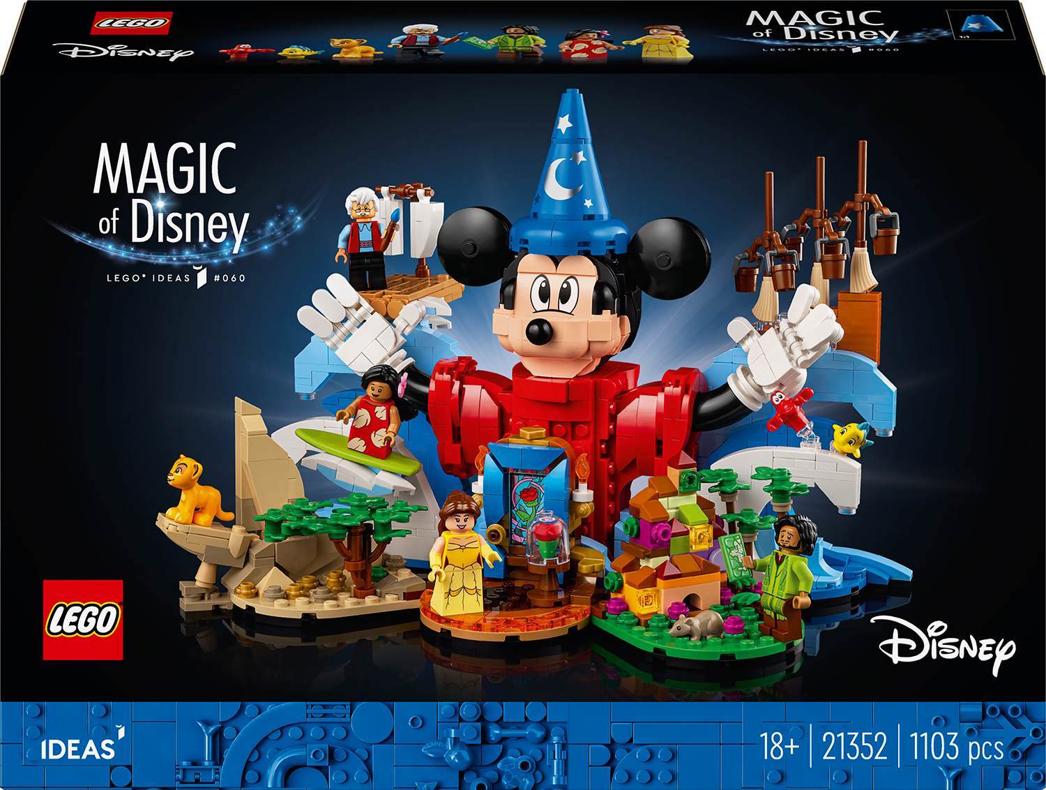 Constructor LEGO Ideas - Magia Disney (21352)