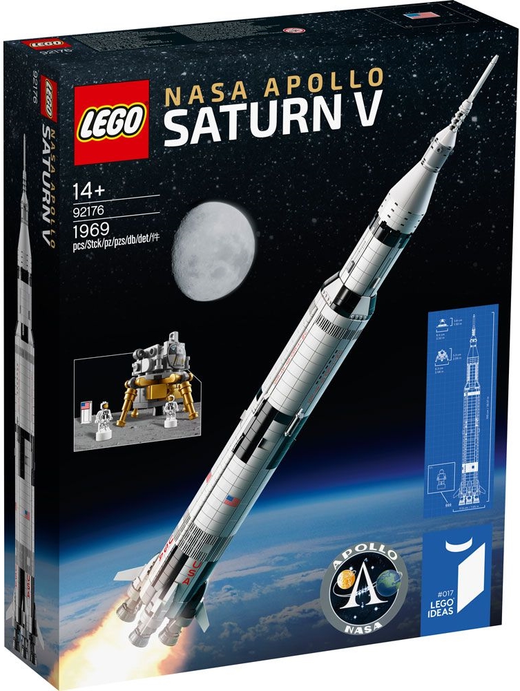 ここ@あ Constructor Lego Ideas - NASA Apollo Saturn V (92176) | Ozone.ro