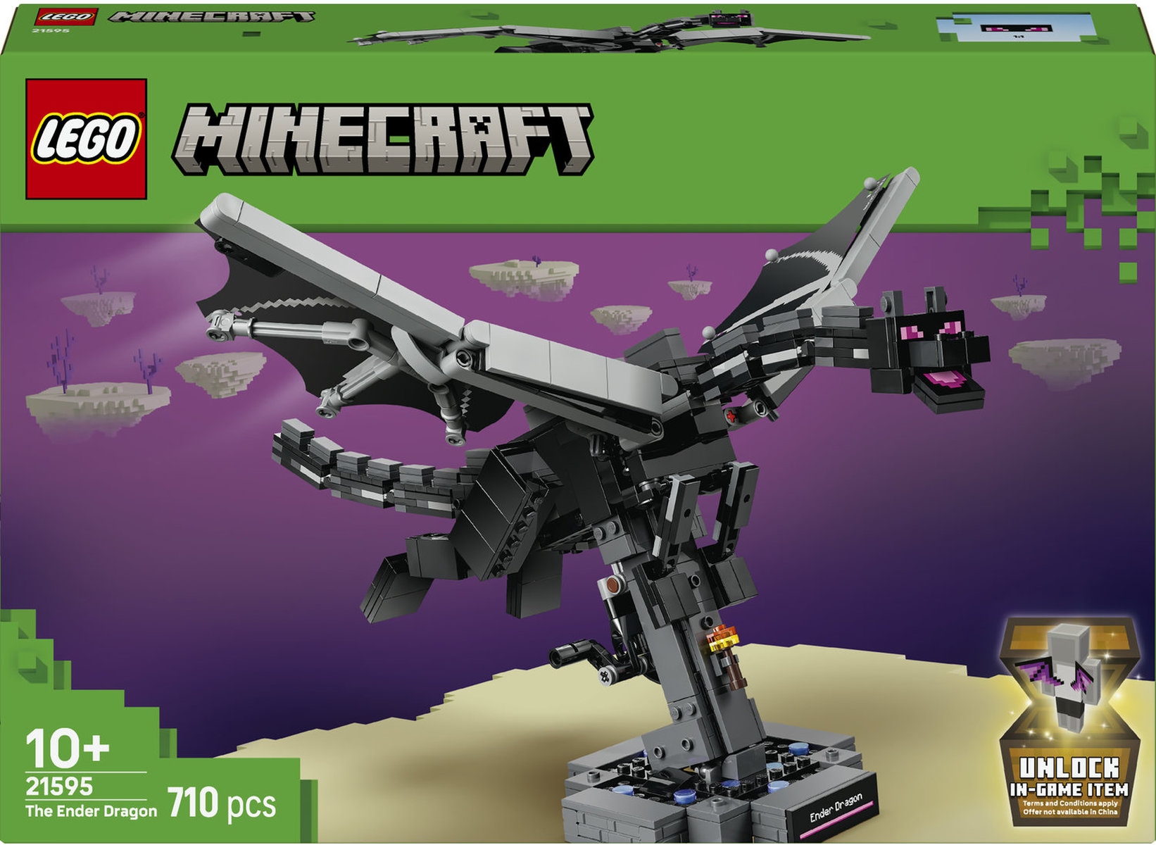 Constructor LEGO Minecraft - Ender Dragonul (21595)