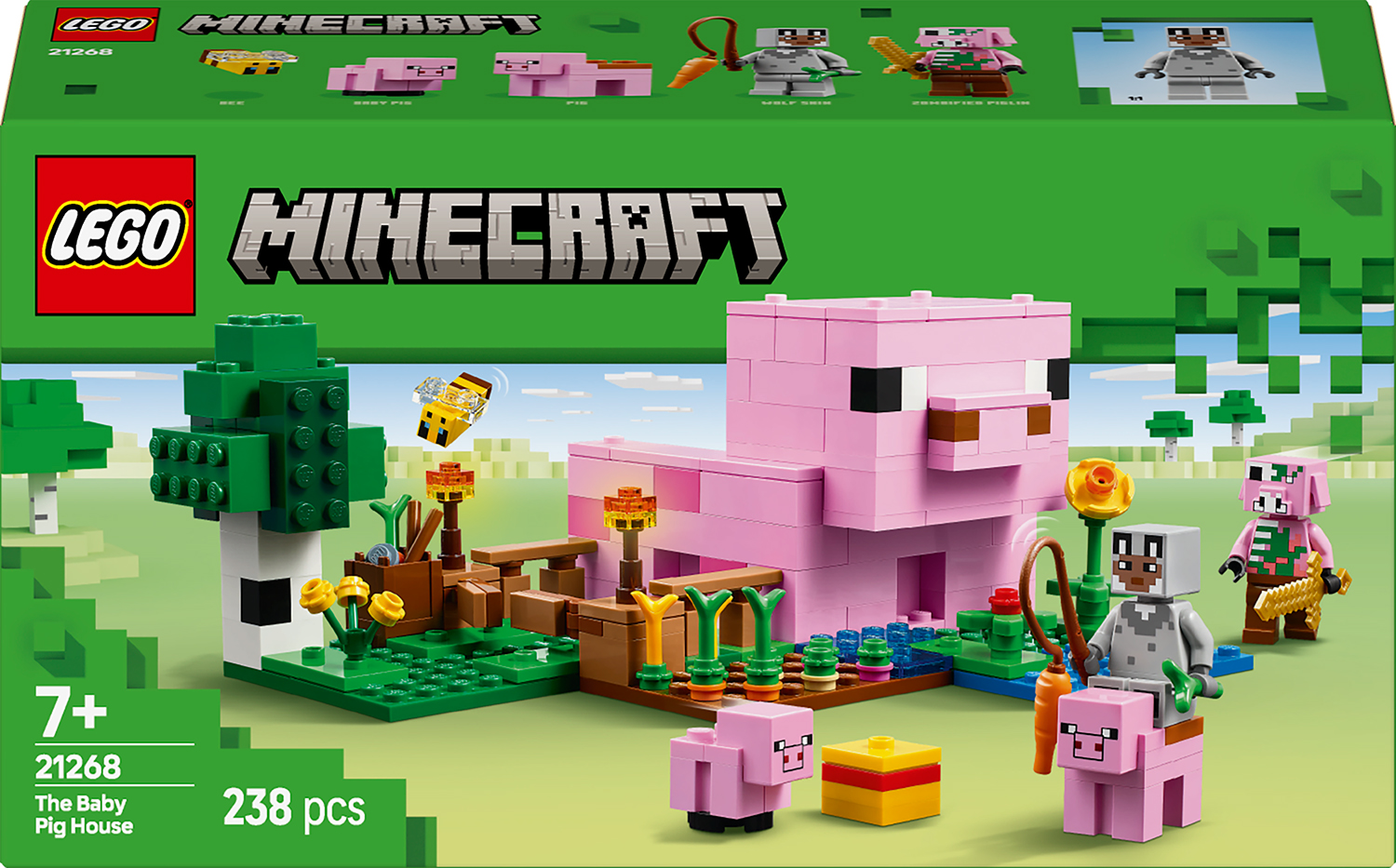 Constructor LEGO Minecraft - Casă purceilor (21268