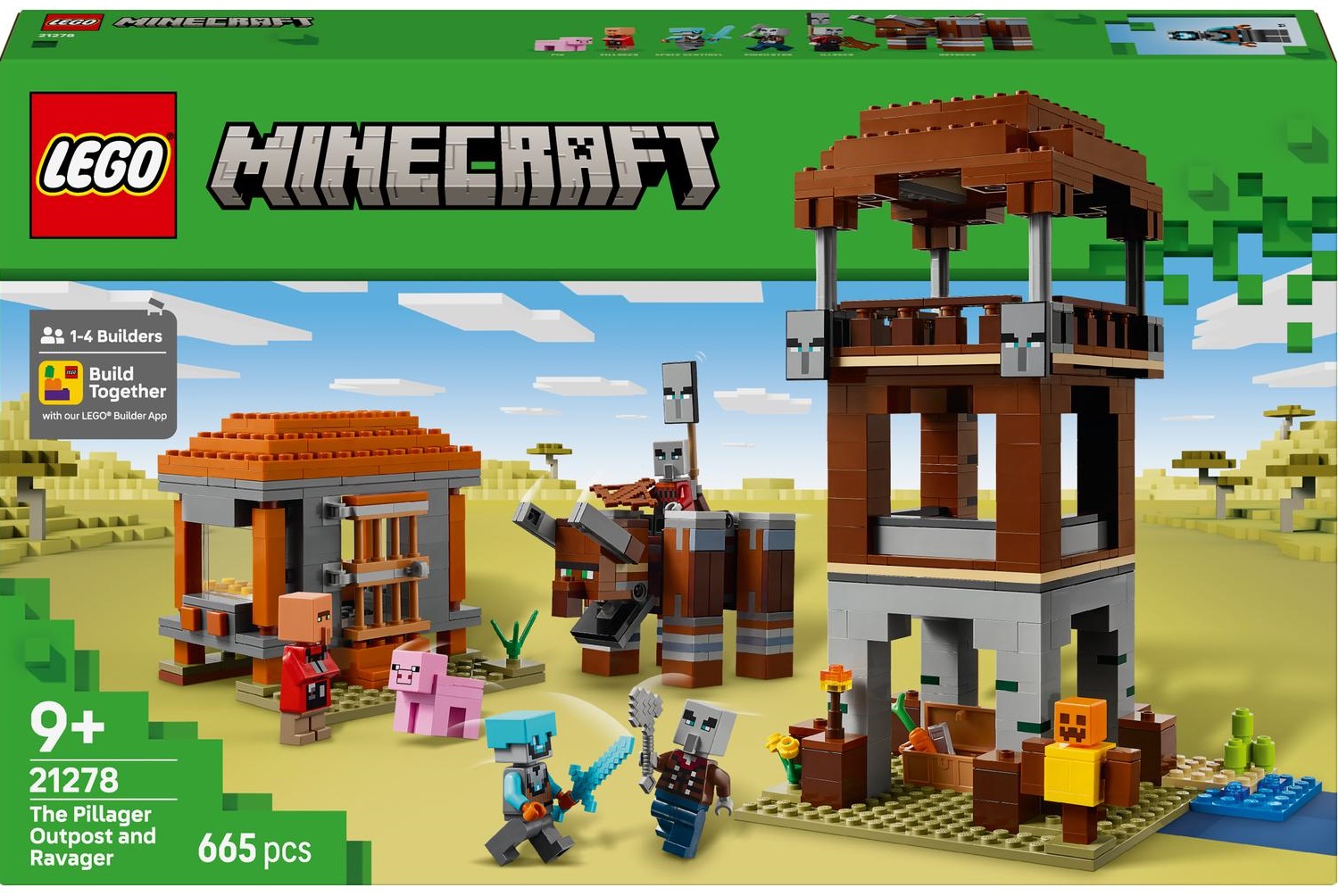 Constructor LEGO Minecraft - Turnul Tâlharilor și Putetorului (21278)