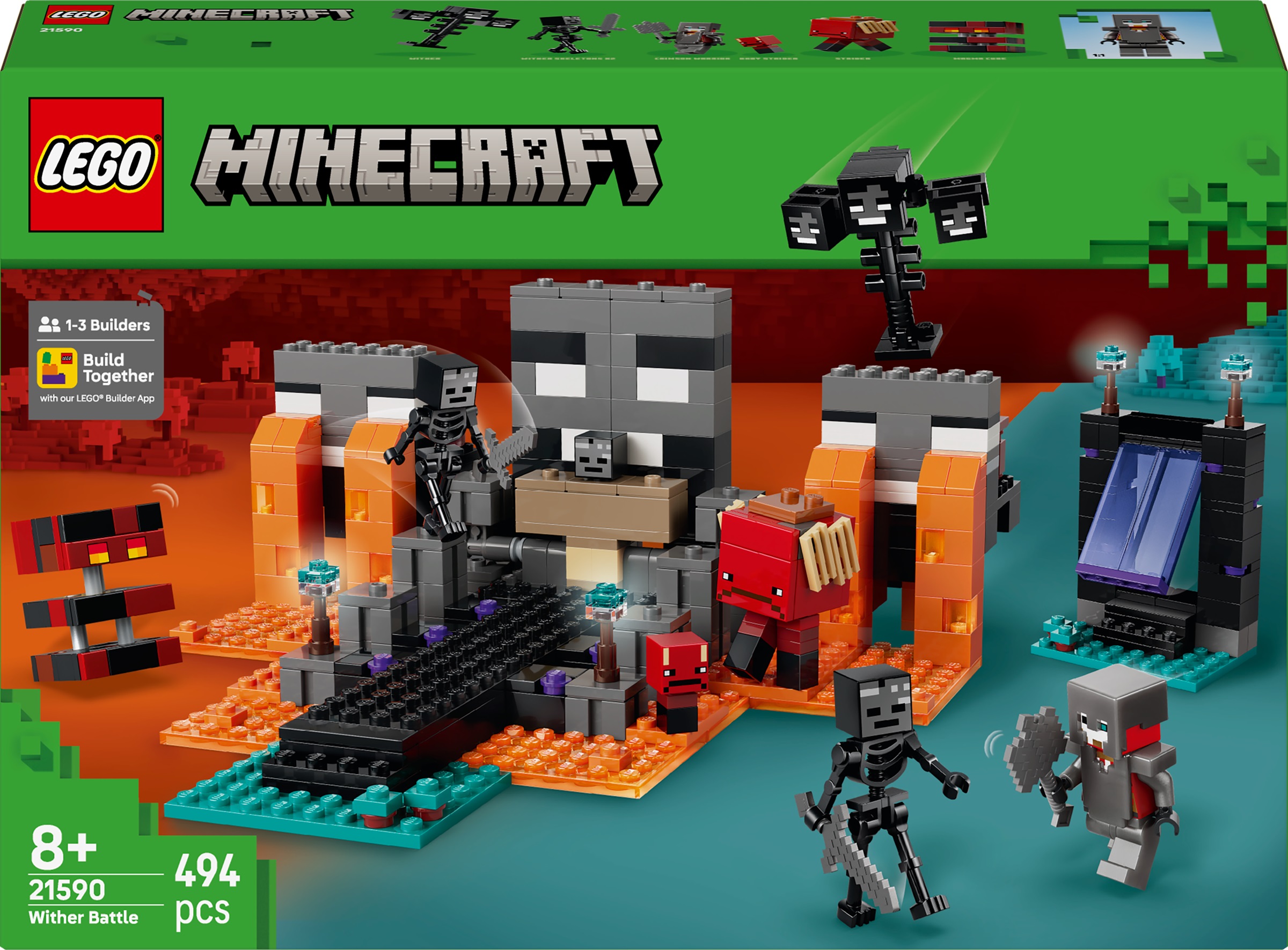 Constructor LEGO Minecraft - Bătălia cu Wither (21590)
