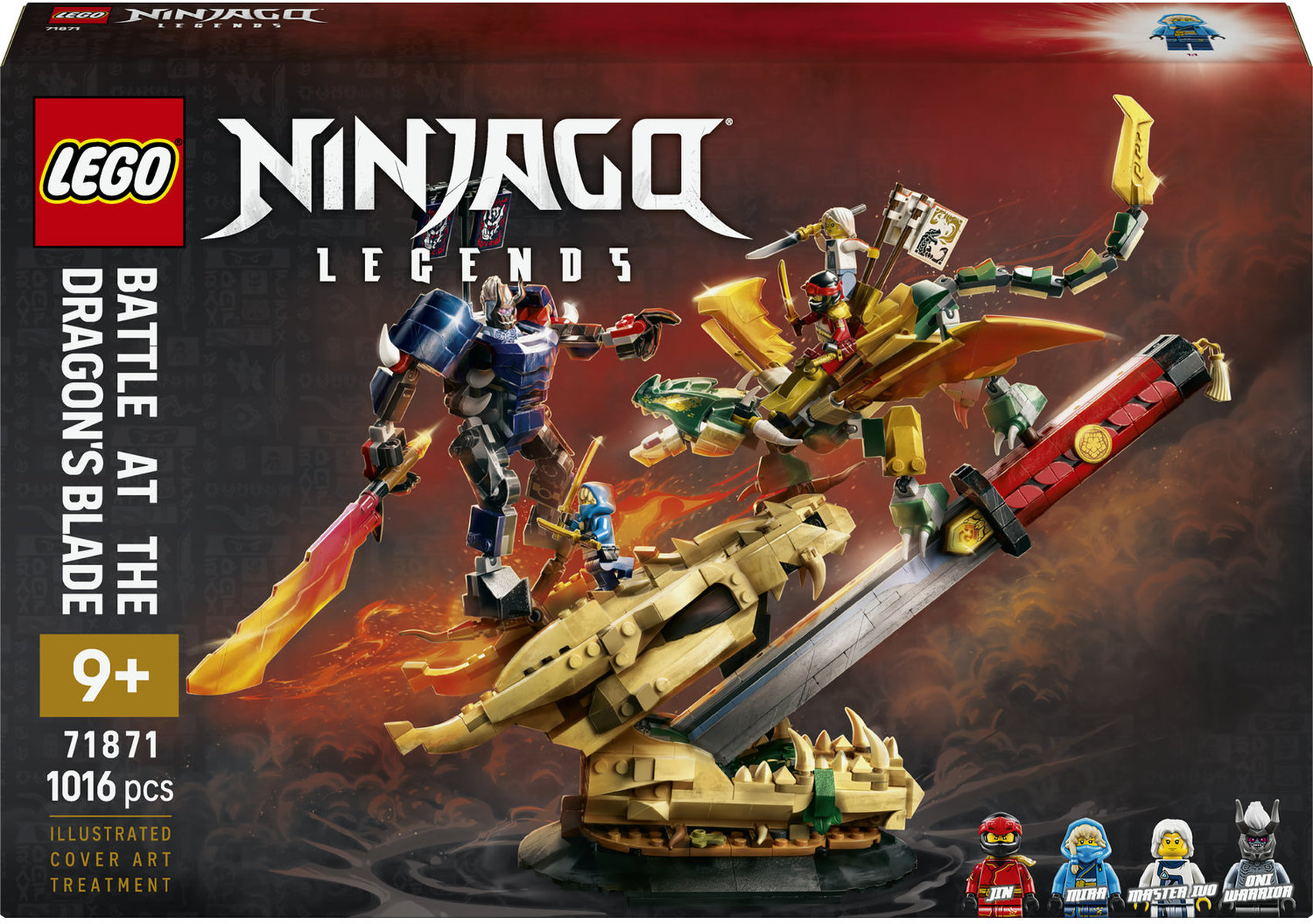 Constructor LEGO Ninjago - Bătălia de la Lama Dragonului (71871)