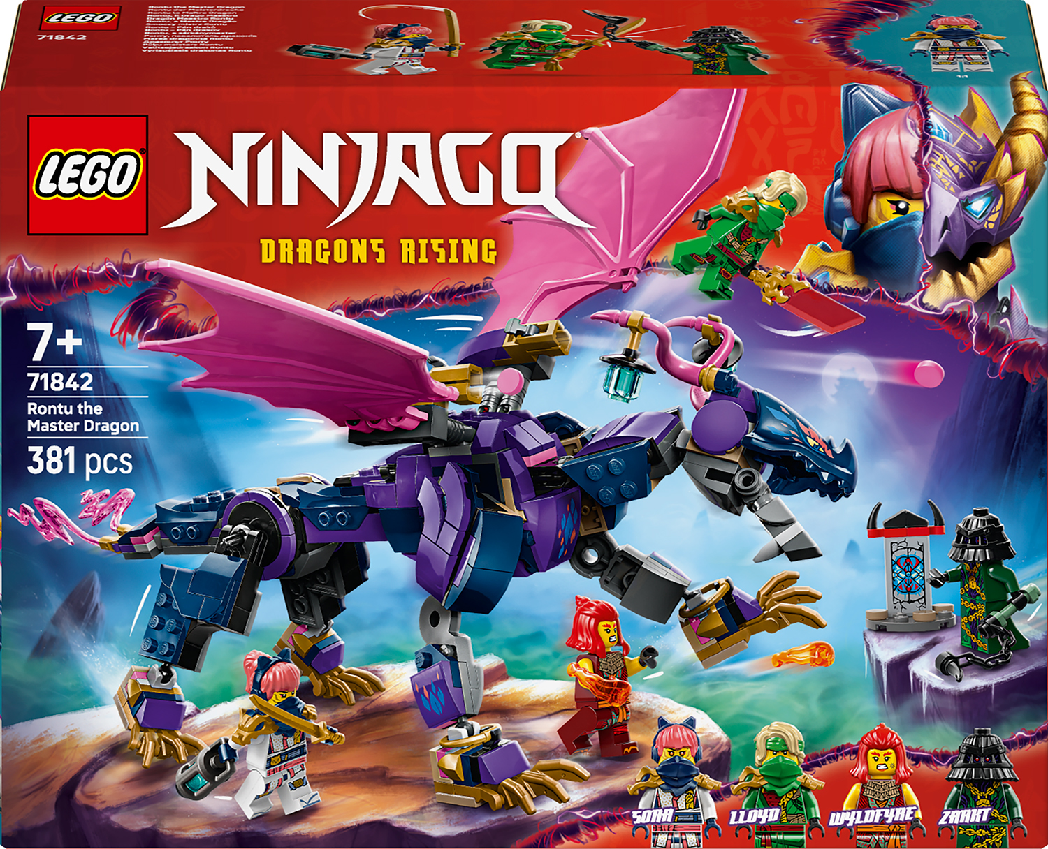 Constructor LEGO Ninjago - Dragonul Rontu (71842)