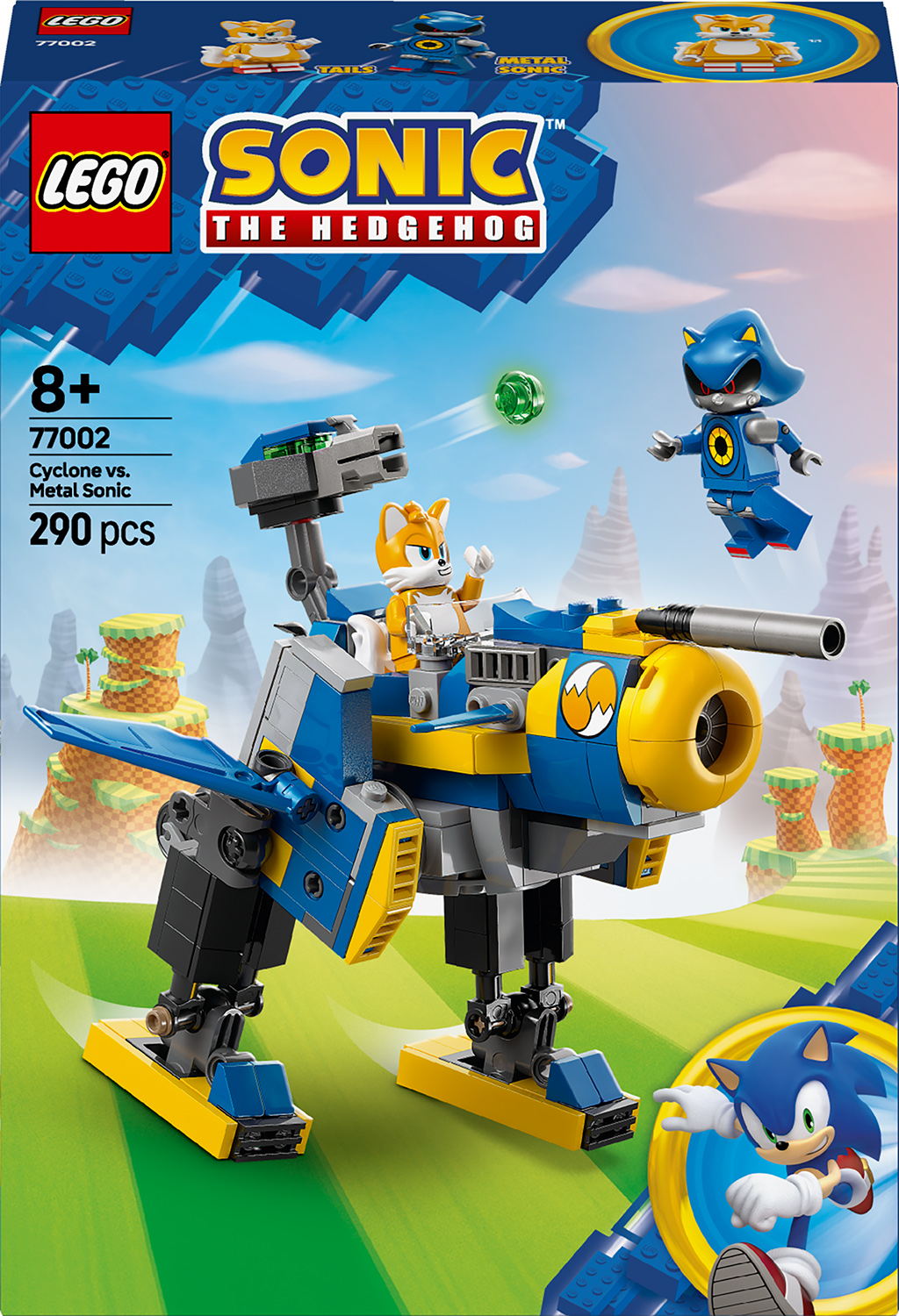 Constructor LEGO Sonic - Cyclone vs Metal Sonic (77002)