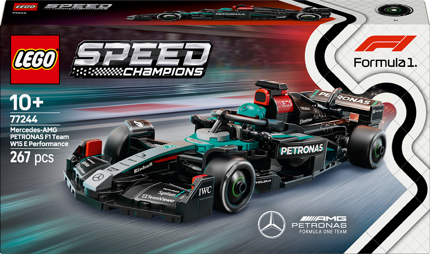 Constructor LEGO Speed Champions Formula 1 - Car Mercedes AMG F1 W15 (77244)