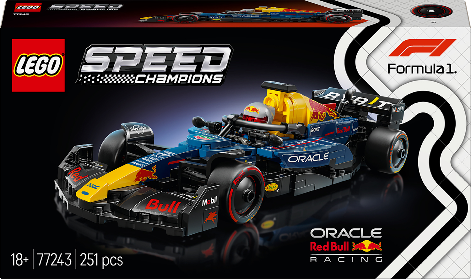 Constructor LEGO Speed Champions Formula 1 - Car Oracle Red Bull Racing RB20 F1 (77243)